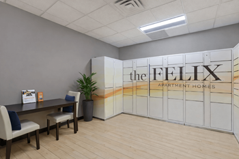 The felix secure parcel locker system